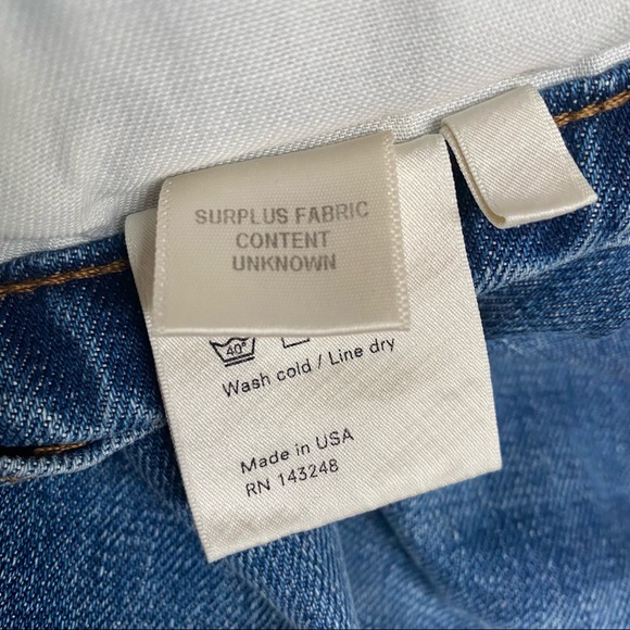 NWT Reformation Cynthia Straight Leg Jean in Antigua - Picture 12 of 12